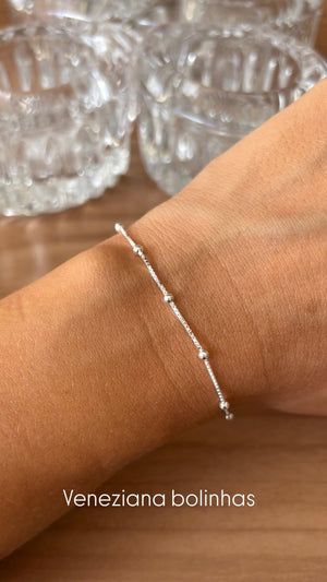 Pulseira Veneziana Bolinha